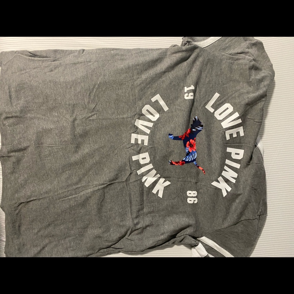 Victoria’s Secret pink T-shirt